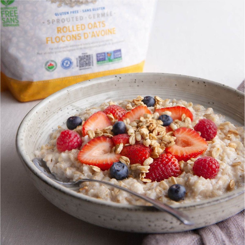 One Degree Organic Foods Sprouted Rolled Oats, USDA Organic, Non-GMO