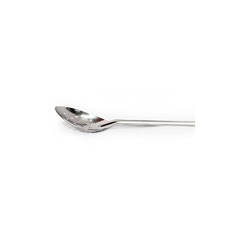 21" Stainless Steel Perforated Serving Spoon - 7007