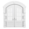 GLOGLOW Puerta para Gatos con Portal Francés, Puerta Interior para