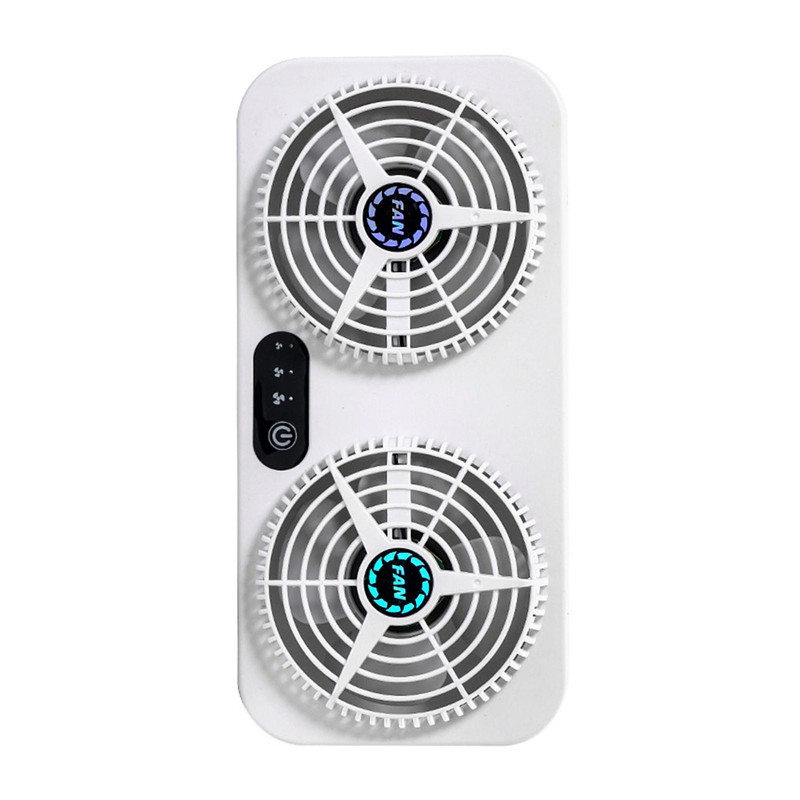 2.4V 5W Car Ventilation Fan USB Interface Portable 3 Speeds