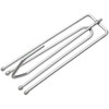 48 PCS Metal Curtain Hooks,Pinch Pleat Curtain Hook (Silver)