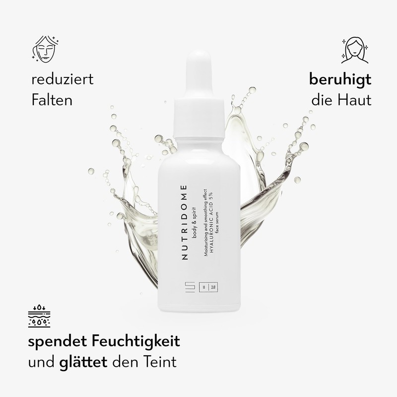 Nutridome - Moisturising Serum with Hyaluronic 5% 30 ml -