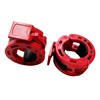 Clamps for 2 Inch Olympic Barbell, Locking Weight Clips, Locking