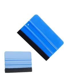 zalati Felt Edge Squeegee 4pcs Car Squeegee for Decal Soft Vinyl Wrap Window Tint Application Tool