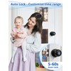 Tinewa Fingerprint Door Lock, Smart Fingerprint Door Knob with Lock,