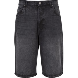 Urban Classics Men's Shorts, Black Washed