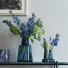 Holmegaard Flora Short Neck Vase - Smoke - H12cm