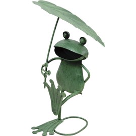 Murataya Sangyo Figurine Object, Green, Approx. 3.9 x 9.4 x 3.5 inches (10 x 24 x 9 cm)