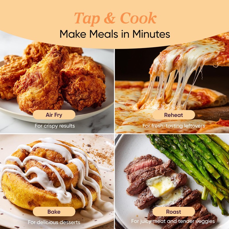 COSORI Air Fryer 2.1 QT, Small & Mini 4-in-1 airfryer