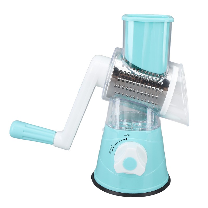 4 in 1 Rotary Cheese Grater Tabletop Drum Grater Manual