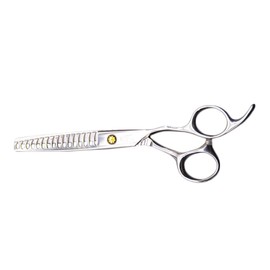 TOVINANNA Stainless Steel Hair Scissors 0.6 Inches Smooth Cut Ergonomic Handle Barber Shears for Salon Home