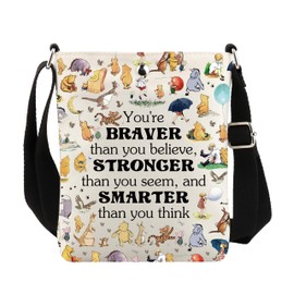 UJIMS The Bear Crossbody Bag Cartoon Character Fans Gift The Lover Gift Friendship Gifts Magic Kingdom Gifts (PoohBearbag)