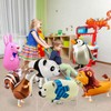 6 Pcs Walking Animal Balloons, Cute Walking Panda Polar Bear