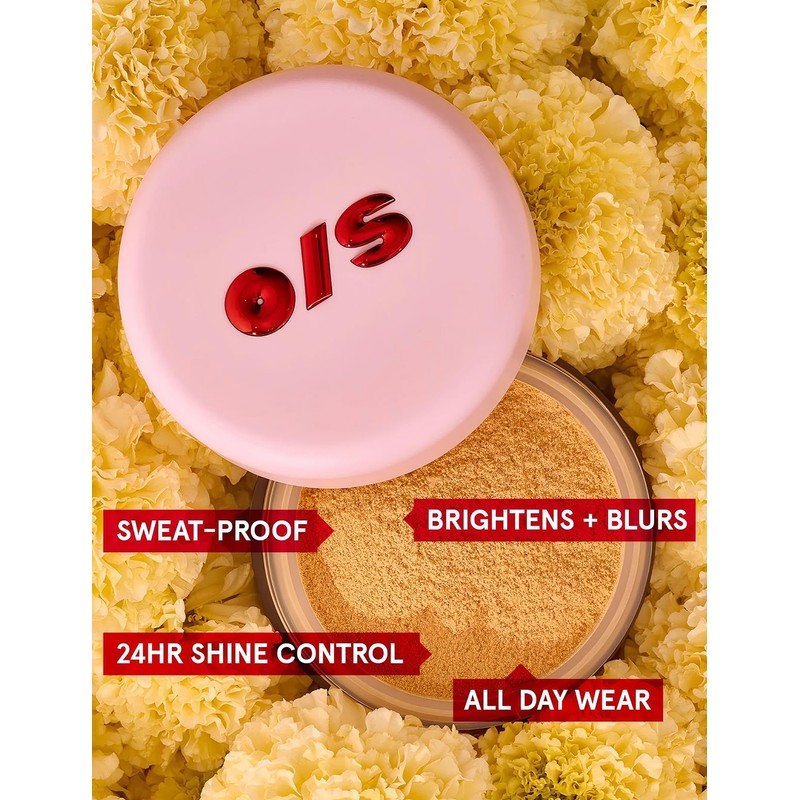 ONE SIZE Ultimate Blurring Setting Powder - Ultra Peach- (Brightening