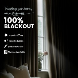 COSVIYA Sage Green Linen Curtains 100% Blackout Grommet Drapes 84 Inches Long,Full Room Darkening Thermal Insulated Curtains with Liner, 2 Panels, 52x84inches