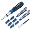 Draper 21010 Ratchet Screwdriver Socket and Bit Set, 1/4" Sq.