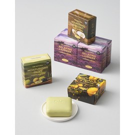 Onthebody [온더바디] 더내추럴 비누 90g 4입 4종 (택1) [On The Body] The Natural Soap 90g 4 Pieces 4 Variants (Choose 1)