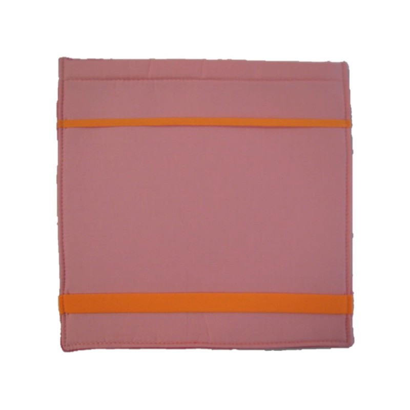 417-04 Coal Top Cover, Small Pink, Zabuton Type, Approx. 12.2