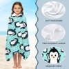 VorPrillynt Penguin Towel Beach Swimming Towels Penguin Bath Towel Microfibre