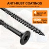 #10 x 4” Deck Screws, 500Pcs Star Drive Wood Screws,