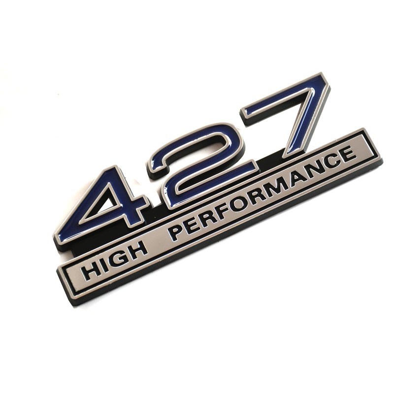 2pcs 427 Liter 7.0 Engine High Performance Badge 3D Decals