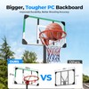 DASHINGNOAH Portable Basketball Hoop & Goals 4.82-8.53FT Height Adjustable Basketball