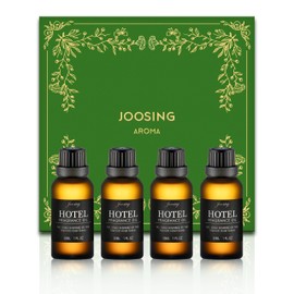 Hotel Diffuser Oils Gift Set, Joosing Hotel Scent Essential Oils d 4 x 30ml Large Bottles (4 Fl Oz Total), Premium Fragrance Oil No. 10002 The Marriott for Aromatherapy Diffusers and Humidifiers
