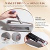 BS-MALL Travel Makeup Brush Set BS-MALL 14 Pieces 1 Sponge