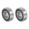 QUARKZMAN 6204-2RS 20 x 47 x 14 mm Ball Bearings