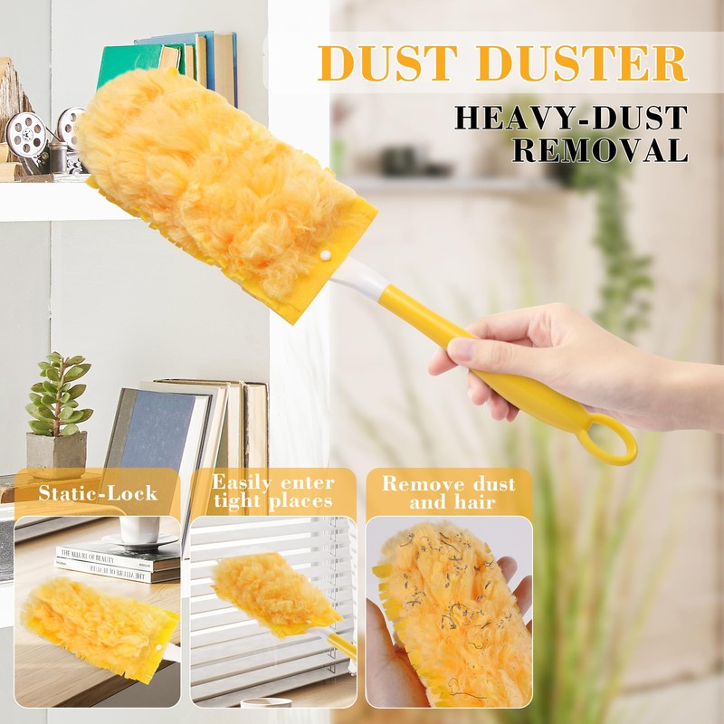 Duster Refills Compatible with Swiffer Duster Refill Handle Dusters for