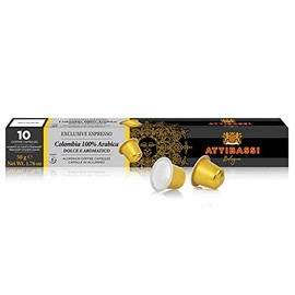 Attibassi Café Colombia en Cápsulas de Aluminio 50g