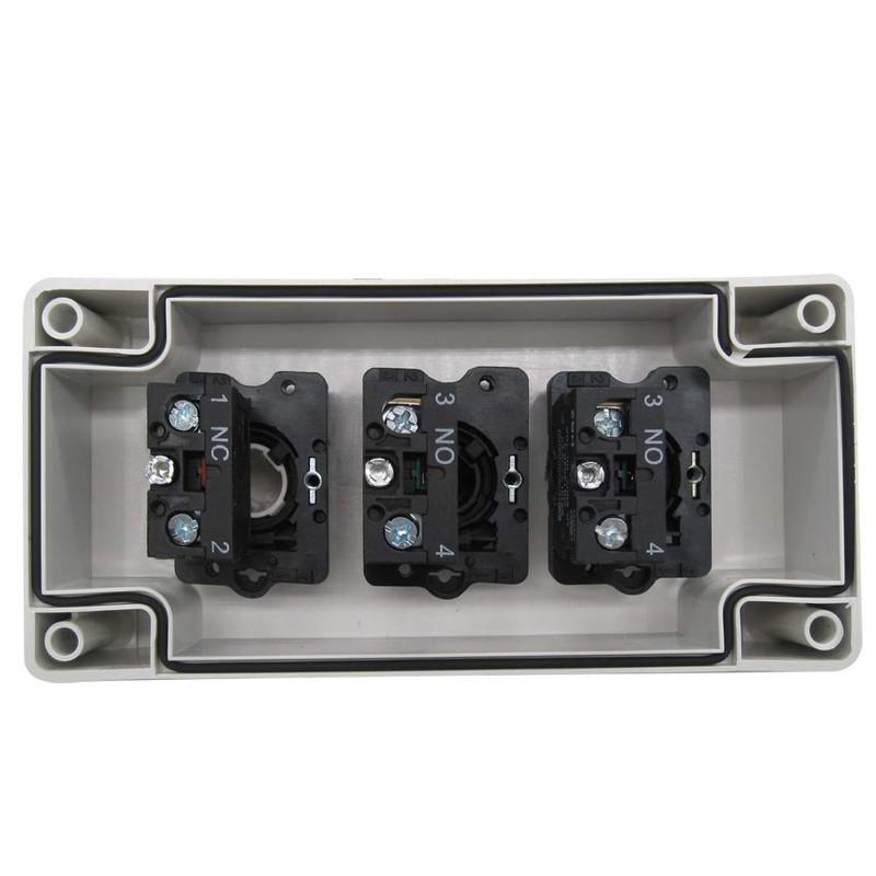 mxuteuk 1 NO Black 1 NO White momentary Switch Control