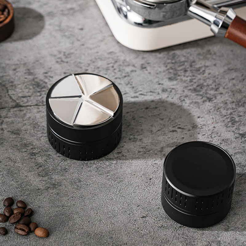Stainless Steel Coffee Tamper Rust Proof Comfortable Grip Coffee Pressing