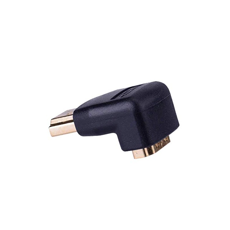 Vention HDMI Right Angle Adapter Plug to Socket High Speed