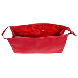 Large toiletry bag made of waterproof fabric, cosmetic bag for travel, red, Toiletry bag