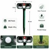 Solar Ultrasonic Animal Repeller for Outdoor Use – Motion Sensor