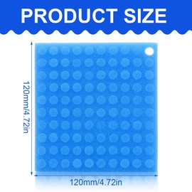 100 Stück Nose Frida Baby,Nasensauger filter, Schaumstoffschwamm Nasensaugerfilter Zubehör für Babys Nasensauger Ersatz Reinigung