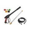 Cbhfmljd Pressure Washer Gun, High Pressure 3000PSI Car Power Washer