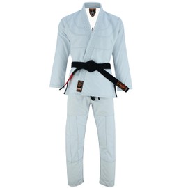 JAGUAR PRO GEAR – Angel Amatiel Inner Sublimated Pro Brazilian Jiu Jitsu BJJ Kimono Gi Uniform Unisex - Belt Included (White, A-0)