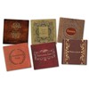 Jane Austen Books Coaster Set - Sandstone Tile with Cork