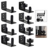 Wilktop Adjustable Floor Guide Set of 2, Sliding Door Runner,