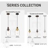 zeyu 2 Pack Modern Kitchen Pendant Lighting Over Island, Hanging
