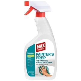 Max Strip Painter's Prep | 22 oz | Pre-Painting and Refinishing Surface Cleaner | Water-Based Formula | Fast-Acting | Removes Grease, Oil, Dirt, Stains, Adhesive Residues, and Paint Splashes