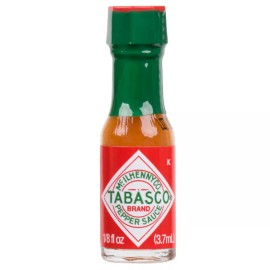 TABASCO .125 oz. Original Hot Sauce Mini Bottles (select quantity below) - 48 Bottles .125oz ea