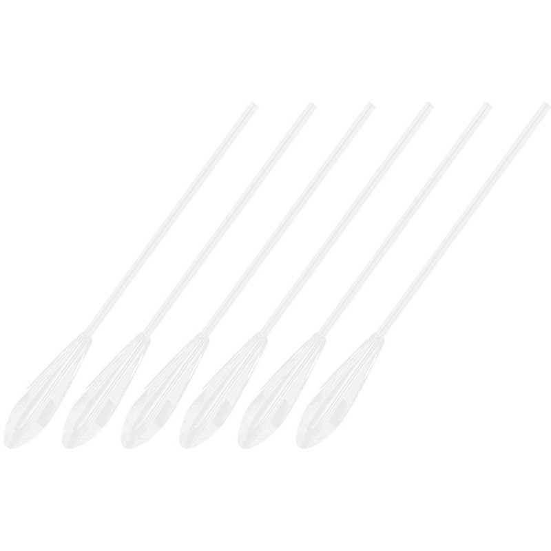 6Pcs Acrylic Large Sinking Floats Fishing Accessory Ecofriendly Transparent White(20g