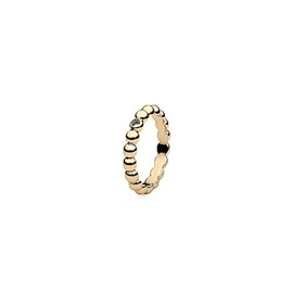 Qudo Interchangable gold ring Veroli for attachments, Glass crystal