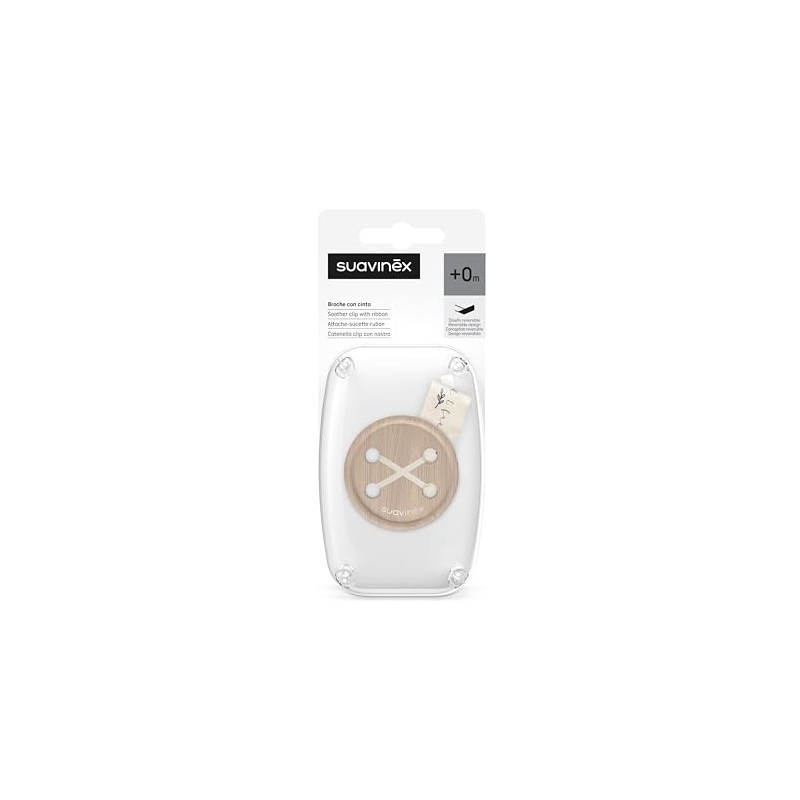 Suavinex Portaciuccio in Tessuto per Bebè, Wild&Free, Beige