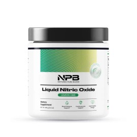 Liquid Nitric Oxide Supplement for Blood Pressure & Circulation Amino Acid Booster Heart Health Energy Recovery Dietary Support