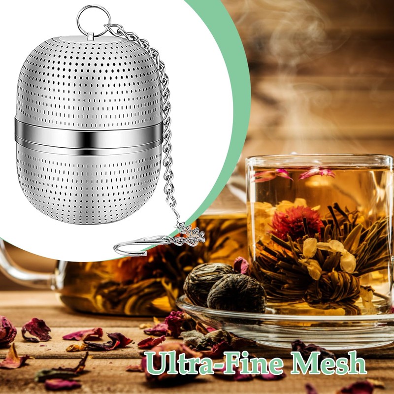 NAYAGOGO Tea Infuser for Loose Tea, Stainless Steel Tea Ball