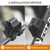 ICOCOPRO Folding Lock, 85 cm Bicycle Lock with Key &